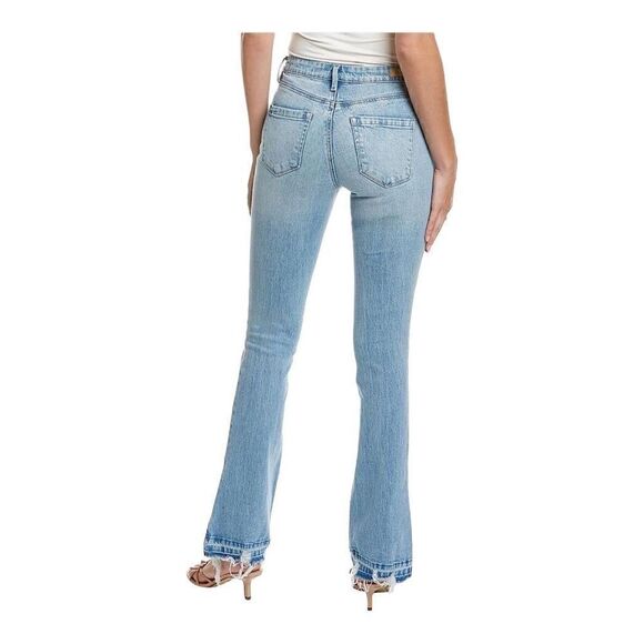 BLANKNYC Women’s “No Thanks” Sz 31 light wash distressed slit hem je… - Picture 2 of 10